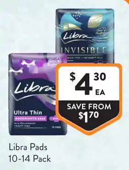 Foodworks Libra Pads offer