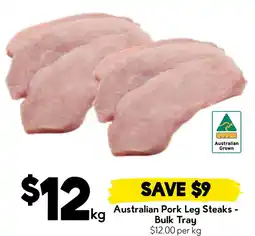 Drakes Australian Pork Leg Steaks offer