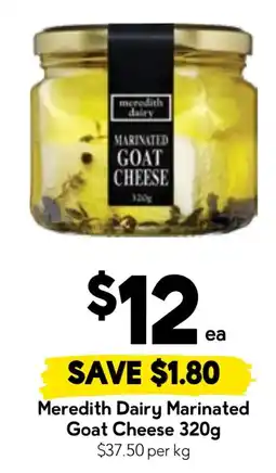Drakes Meredith Dairy Marinated Goat Cheese offer