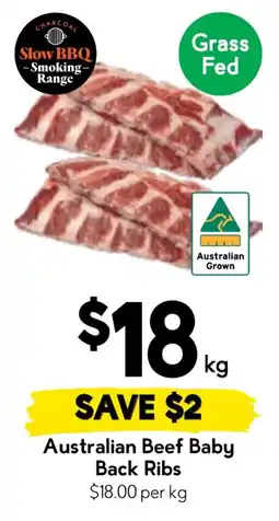 Drakes Australian Beef Baby Back Ribs offer