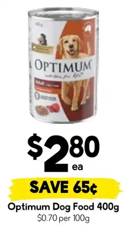 Drakes Optimum Dog Food offer