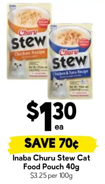Inaba Churu Stew Cat Food Pouch