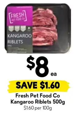 Drakes Fresh Pet Food Co Kangaroo Riblets offer
