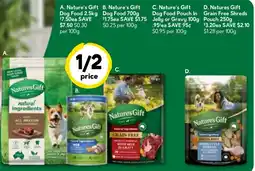 Drakes Nature's Gift Dog Food 2.5kg offer