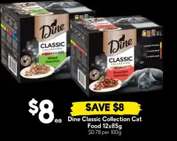 Drakes Dine Classic Collection Cat Food offer