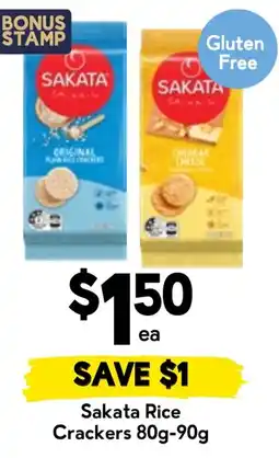 Drakes Sakata Rice Crackers offer