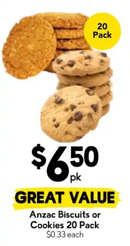Drakes Anzac Biscuits or Cookies offer