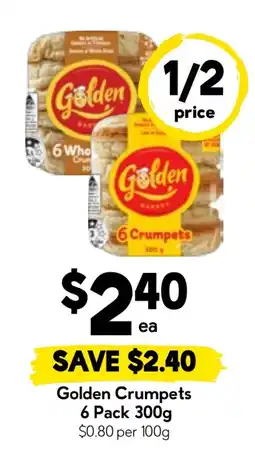 Drakes Golden Crumpets offer