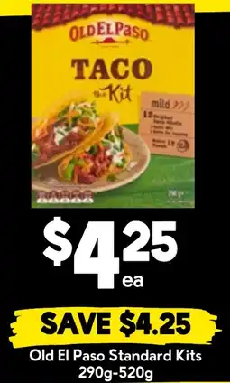 Drakes Old El Paso Standard Kits offer