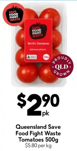Drakes Queensland Save Food Fight Waste Tomatoes offer