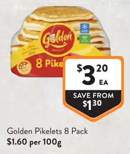 Foodworks Golden Pikelets offer