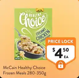 Foodworks McCain Healthy Choice Frozen Meals offer