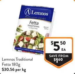 Foodworks Lemnos Traditional Fetta offer