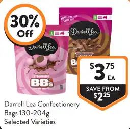 Foodworks Darrell Lea Confectionery Bags offer