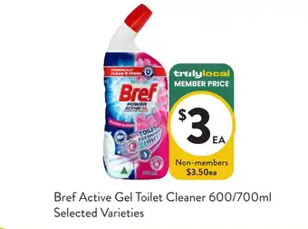 Bref Active Gel Toilet Cleaner