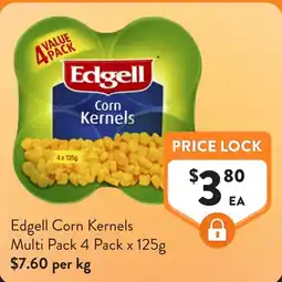 Foodworks Edgell Corn Kernels offer