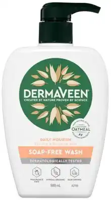 DermaVeen Daily Nourish Soap Free Wash 500mL
