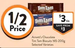 Foodworks Arnott's Chocolate Tim Tam Biscuits offer