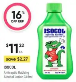 Healthy Life Isocol Antiseptic Rubbing Alcohol Lotion offer