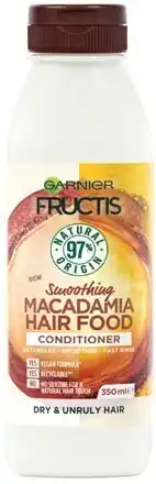 BIG W NEW Fructis Hair Food Macadamia Conditioner 350mL offer
