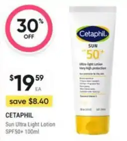 Healthy Life Cetaphil Sun Ultra Light Lotion offer