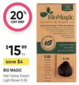 Healthy Life Bio Magic Hair Colour Cream Light Brown 5.00 offer