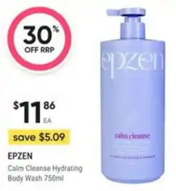 Healthy Life Epzen Calm Cleanse Hydrating Body Wash offer