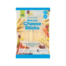 Woolworths Woolworths Natural Cheese Sticks – From the Fridge offer