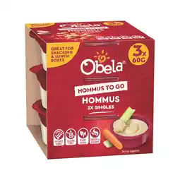 Woolworths Obela Smooth Classic Hommus To Go Singles – From the Fridge offer