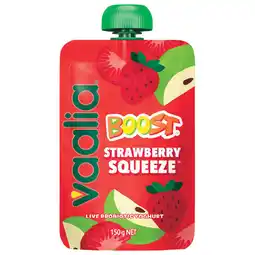 Woolworths Vaalia Boost Probiotic Yoghurt Pouch offer