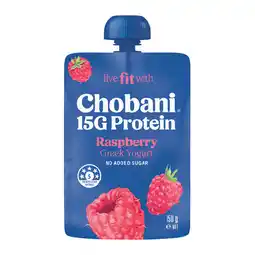 Woolworths Chobani Protein Greek Yogurt Pouch 150g offer