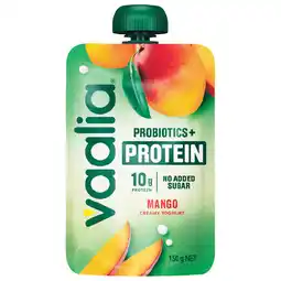 Woolworths Vaalia Probiotics+ Protein Yoghurt Pouch offer