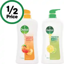 Woolworths Dettol Profresh Shower Gel offer