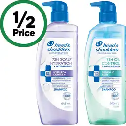 Woolworths Head & Shoulders Plus Shampoo offer