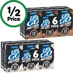 Woolworths Sanitarium UP&GO Protein Energize Liquid Breakfast offer