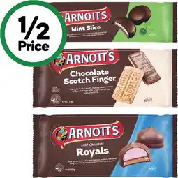 Woolworths Arnott’s Chocolate Coated Biscuits offer