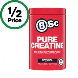 Woolworths BSc Creatine offer