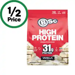 Woolworths BSc Protein Powder offer