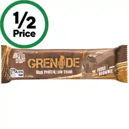 Woolworths Grenade Protein Bar offer