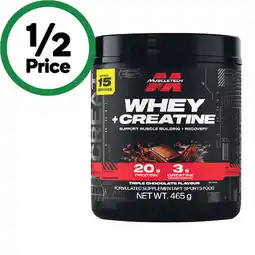 Woolworths MuscleTech Whey Protein Powder offer