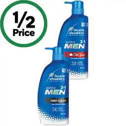Woolworths Head & Shoulders Ultra Men 2 in 1 Shampoo & Conditioner offer