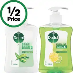 Woolworths Dettol Antibacterial Liquid Hand Wash Pump offer
