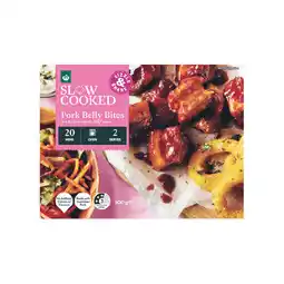 Woolworths Woolworths Slow Cooked Pork Belly Bites in Hickory BBQ Sauce offer