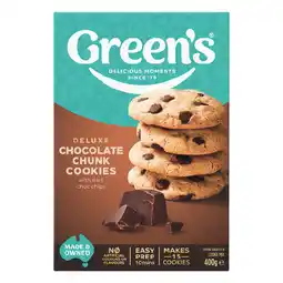 Woolworths Green’s Deluxe Baking Mix offer