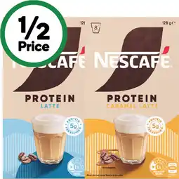Woolworths Nescafé Protein Latte Coffee Sachets offer