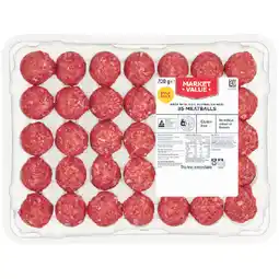 Woolworths Market Value Meatballs – From the Meat Dept offer