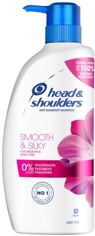 BIG W Head & Shoulders Smooth & Silky Anti Dandruff Shampoo 660mL offer