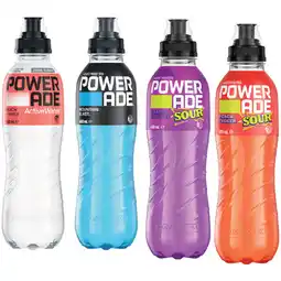 Woolworths Powerade Flo Cap or Active Water 600ml offer