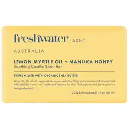 Woolworths Freshwater Farm Soap Bar offer
