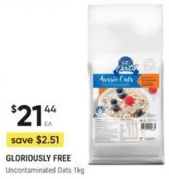 Gloriously Free Uncontaminated Oats